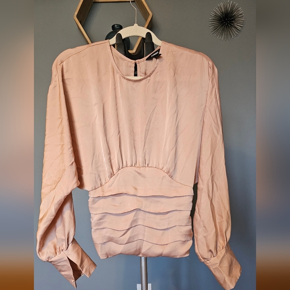 EXPRESS, Small, Pink Blouse - Picture 1 of 6